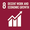 8 Decent Work And Economic Growth tile
