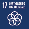 17 Partnerships for the Goals tile
